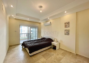 اطلالة بحر - شقة غرفتين وصالة مفروشة - ضمن مجمع سكني في افسلار / الانيا 