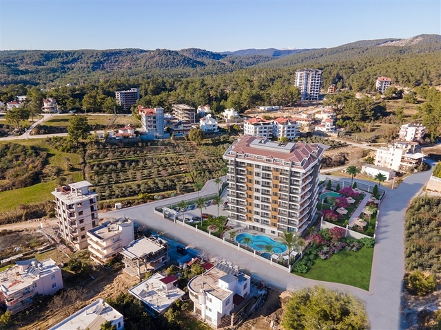 شقق للبيع بالاقساط في الانيا - مجمع قيد الانشاء في منطقة افسلار/ الانيا 