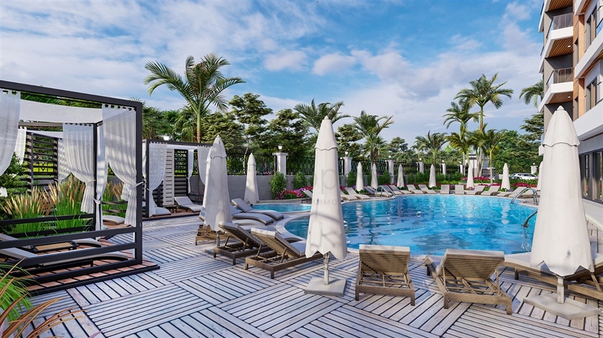 شقق للبيع بالاقساط في الانيا - مجمع قيد الانشاء في منطقة افسلار/ الانيا 