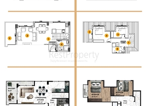 شقق للبيع بالاقساط في الانيا - مجمع قيد الانشاء في منطقة افسلار/ الانيا 