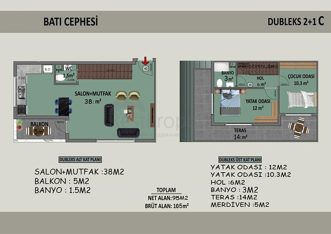 شقق للبيع في مركز الانيا -مجمع قيد الانشاء في مركز الانيا 