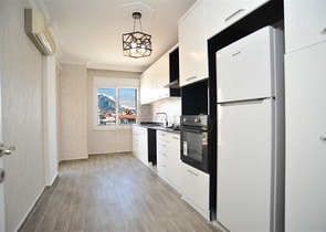 مطبخ منفصل - دوبلكس  4 غرف وصالة مفروشة - في جيكجلي / الانيا 