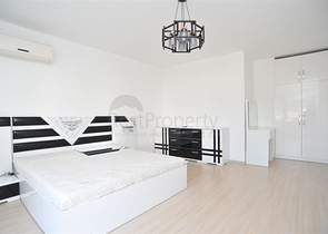 مطبخ منفصل - دوبلكس  4 غرف وصالة مفروشة - في جيكجلي / الانيا 