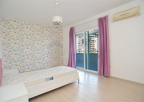 مطبخ منفصل - دوبلكس  4 غرف وصالة مفروشة - في جيكجلي / الانيا 