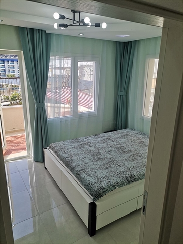 اطلالة بحر - شقة غرفة وصالة مفروشة - في توسمور / الانيا 