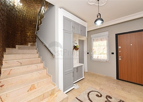 فيلا للبيع العاجل - اطلالة بحر - 3 غرف وصالة مفروشة - في كارجيجاك / الانيا 