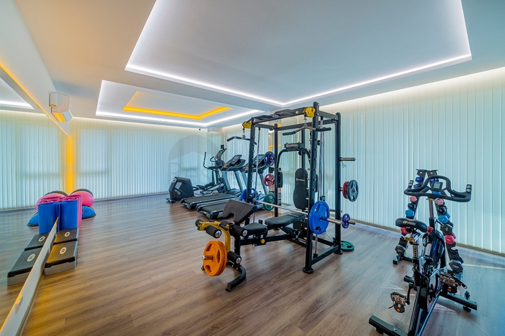 مطبخ منفصل - شقة غرفتين وصالة واسعة -مجمع سكني حديث - في محمودلار / الانيا 