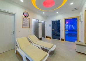 مطبخ منفصل - شقة غرفتين وصالة واسعة -مجمع سكني حديث - في محمودلار / الانيا 