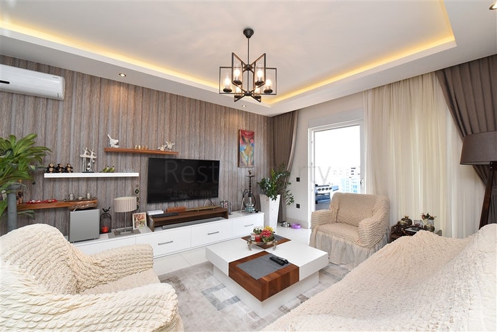 ضمن مجمع فاخر - شقة غرفتين وصالة مفروشة - في توسمور / الانيا 