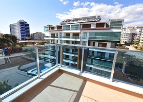 ضمن مجمع فاخر - شقة غرفتين وصالة مفروشة - في توسمور / الانيا 