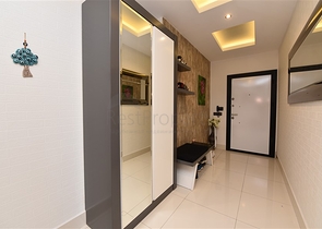 ضمن مجمع فاخر - شقة غرفتين وصالة مفروشة - في توسمور / الانيا 