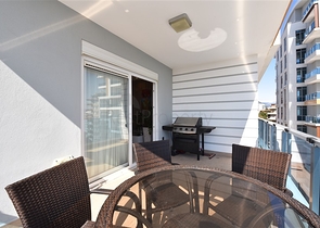 ضمن مجمع فاخر - شقة غرفتين وصالة مفروشة - في توسمور / الانيا 