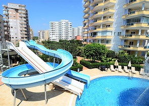 اطلالة بحر - شقة غرفتين وصالة مفروشة - في محمودلار / الانيا 