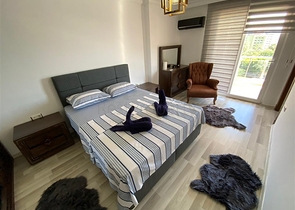 اطلالة بحر - شقة غرفتين وصالة واسعة -مجمع سكني - في محمودلار / الانيا 