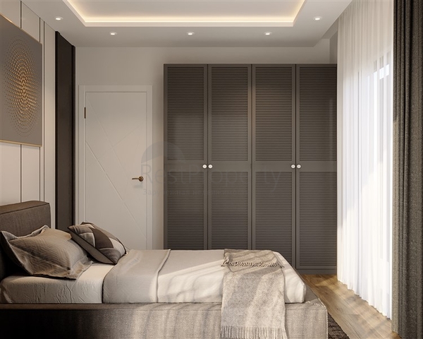 شقق للبيع بالاقساط - ضمن مجمع قيد الانشاء في ديمرتاش / الانيا 