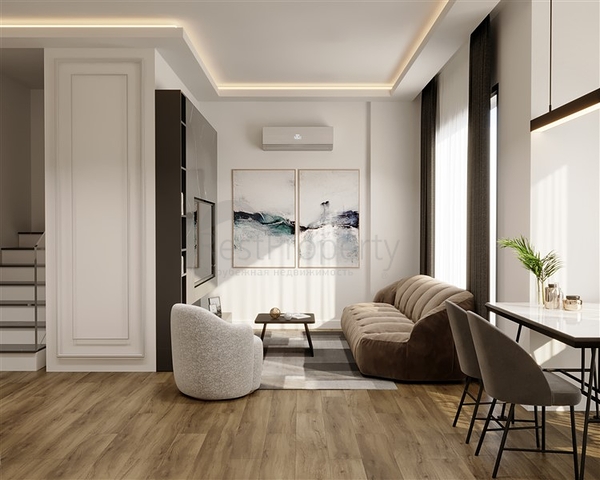 شقق للبيع بالاقساط - ضمن مجمع قيد الانشاء في ديمرتاش / الانيا 