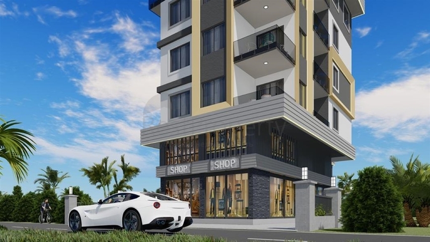 قريبة من البحر - شقق بالاقساط ضمن مجمع قيد الانشاء في كارجيجاك / الانيا 