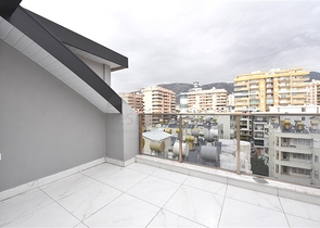 دوبلكس جديدة للبيع - تصميم غرفتين وصالة - ضمن مجمع سكني في محمودلار / الانيا 