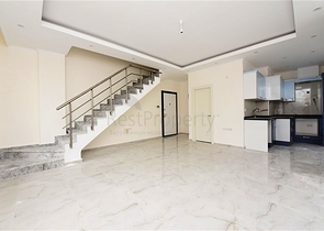 دوبلكس جديدة للبيع - تصميم غرفتين وصالة - ضمن مجمع سكني في محمودلار / الانيا 