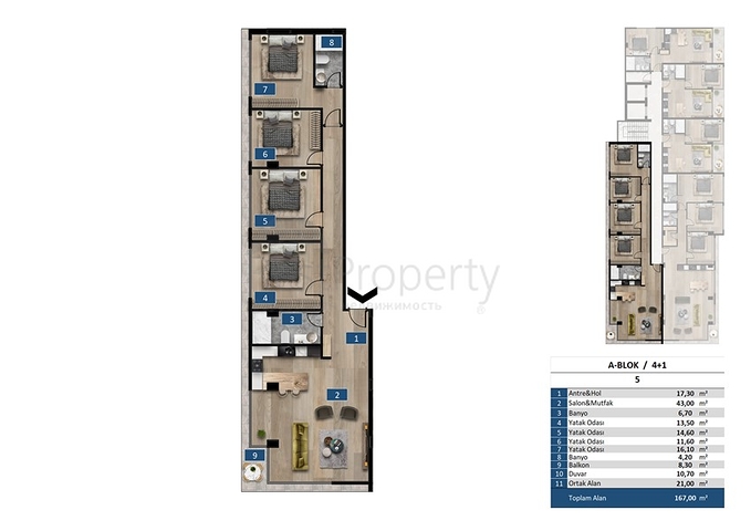 اطلالة ساحرة على البحر - مجمع بتصميم مميز - في كارجيجاك /الانيا 