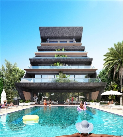 اطلالة ساحرة على البحر - مجمع بتصميم مميز - في كارجيجاك /الانيا 