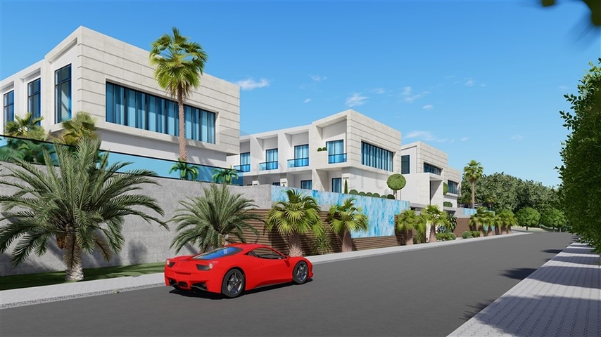 شقق فاخرة للبيع - مجمع قيد الانشاء في منطقة كوناكليه / الانيا 