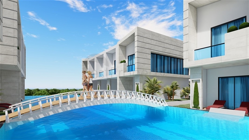 شقق فاخرة للبيع - مجمع قيد الانشاء في منطقة كوناكليه / الانيا 