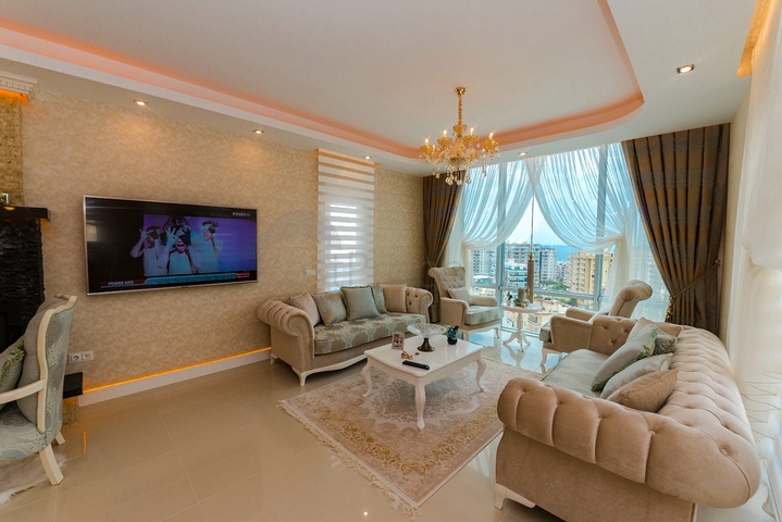 اطلالة بحر - دوبلكس فاخرة -5 غرف نوم وصالتين - في محمودلار / الانيا