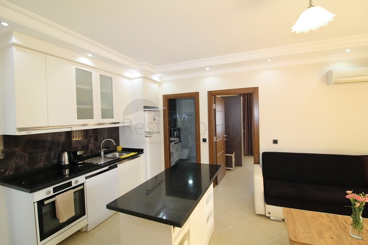 اطلالة بحر -شقة غرفة وصالة مفروشة - في اوبا / الانيا 