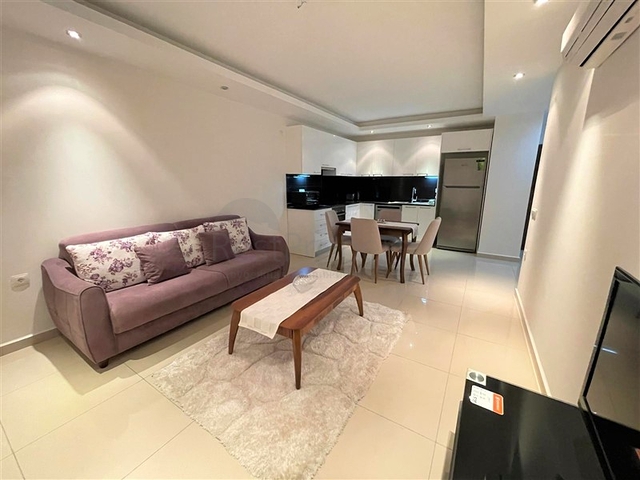 مجمع فاخر - شقة غرفة وصالة مفروشة - في جيكجلي / الانيا 