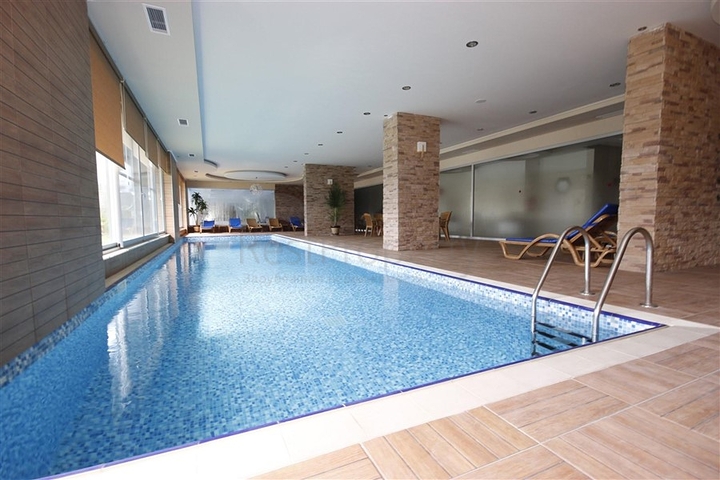 مجمع فاخر - شقة غرفة وصالة مفروشة - في جيكجلي / الانيا 