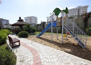 مجمع فاخر - شقة غرفة وصالة مفروشة - في جيكجلي / الانيا 