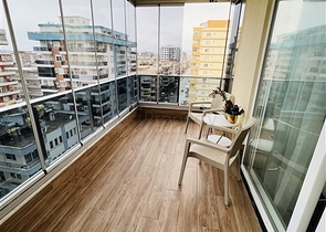 شقة غرفتين وصالة مفروشة - ضمن مجمع سكني في محمودلار / الانيا 