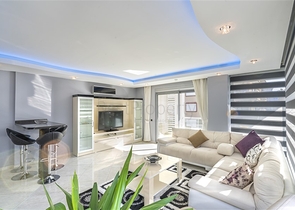 قريبة من البحر -شقة غرفتين وصالة مفروشة - في منطقة اوبا / الانيا 