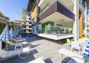 قريبة من البحر -شقة غرفتين وصالة مفروشة - في منطقة اوبا / الانيا 