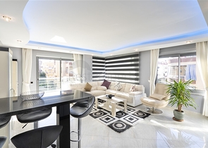 قريبة من البحر -شقة غرفتين وصالة مفروشة - في منطقة اوبا / الانيا 