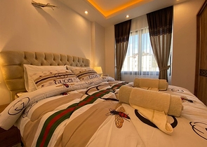 قريبة من شاطئ كليوباترا - شقة انيقة غرفتين وصالة - في مركز الانيا 