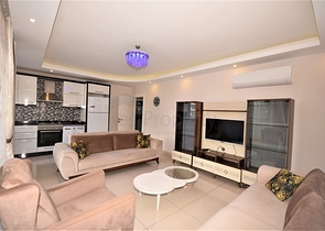 شقة غرفتين وصالة مفروشة - قريبة من البحر - في محمودلار / الانيا 