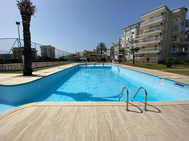 شقة عائلية واسعة - 3 غرف وصالة مفروشة -ضمن مجمع انيق في جيكجلي / الانيا