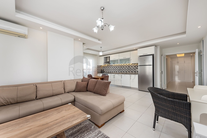 مجمع فاخر - شقة غرفتين وصالة مفروشة -في افسلار / الانيا 