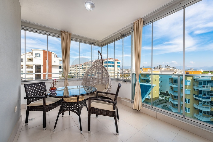 مجمع فاخر - شقة غرفتين وصالة مفروشة -في افسلار / الانيا 