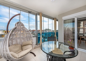 مجمع فاخر - شقة غرفتين وصالة مفروشة -في افسلار / الانيا 