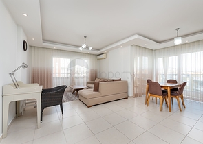 مجمع فاخر - شقة غرفتين وصالة مفروشة -في افسلار / الانيا 