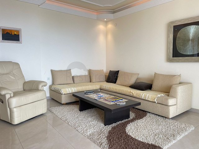 اطلالة بحر - شقة غرفتين وصالة - مفروشة - في محمودلار / الانيا 