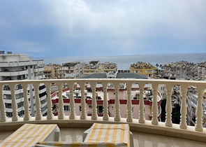 اطلالة بحر - شقة غرفتين وصالة - مفروشة - في محمودلار / الانيا 