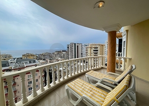 اطلالة بحر - شقة غرفتين وصالة - مفروشة - في محمودلار / الانيا 