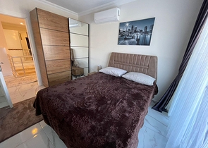 دوبلكس 4 غرف وصالة مفروشة - ضمن مجمع جديد - في محمودلار / الانيا 