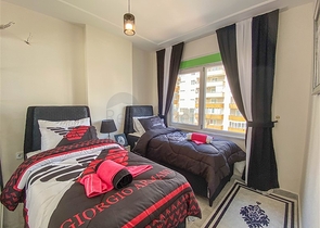 دوبلكس جديدة - غرفتين وصالة مفروشة - في محمودلار / الانيا 