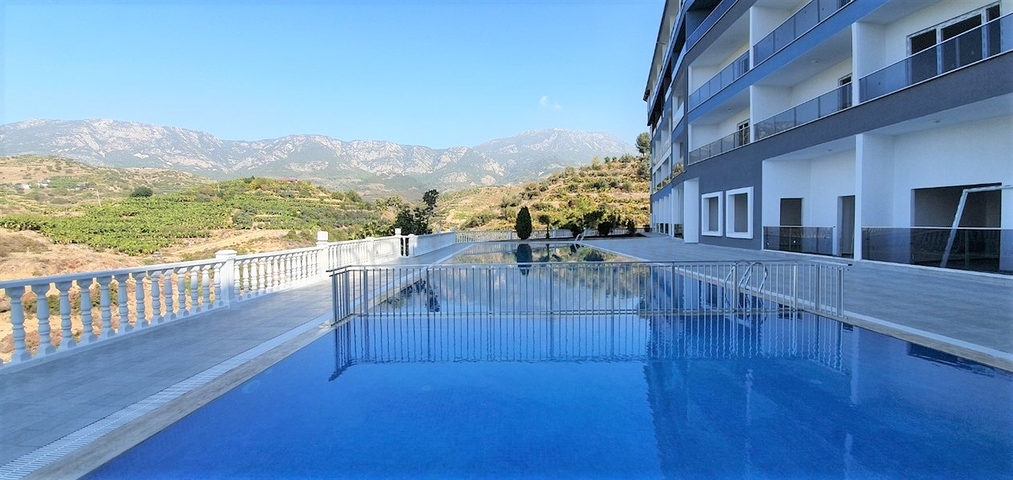 اطلالة مفتوحة - شقة غرفتين وصالة مفروشة -ضمن مجمع سكني في كارجيجاك / الانيا 