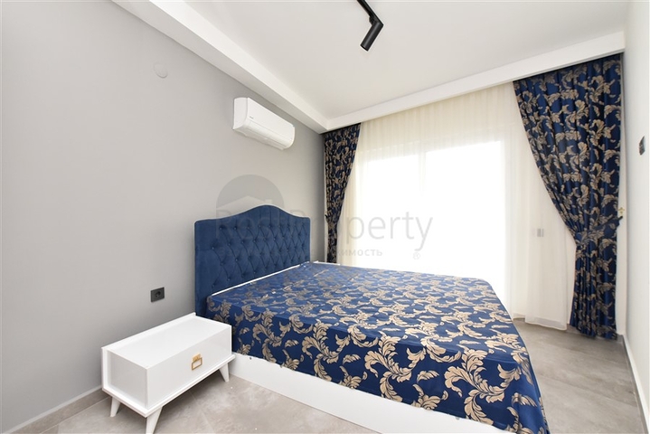 اطلالة مفتوحة - شقة غرفتين وصالة مفروشة -ضمن مجمع سكني في كارجيجاك / الانيا 